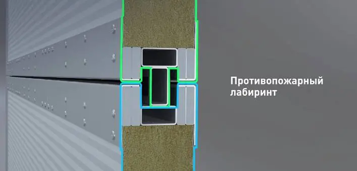 Противопожарный лабиринт